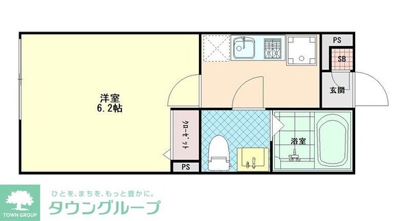 ファーナ津田沼の物件間取画像